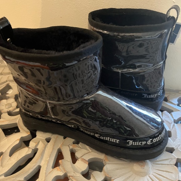 New Juicy Couture Women's Klash Faux Fur Lined Winter Boots sz 7 - Picture 4 of 5